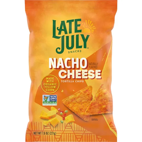 Vista 5 de LATE JULY Snacks - Chips de tortilla de maíz mexicano, 7.8 onzas (paquete de 12)