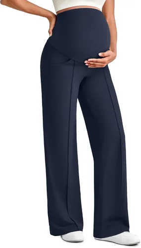 Vista 10 de G4Free EverGoing - Pantalones de maternidad para embarazadas, sobre el Negro