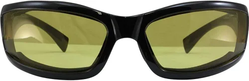 Vista 3 de Global Vision Eyewear 24 Stray Cat Series con marcos negros brillantes
