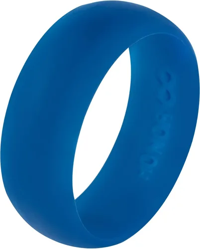 Vista 6 de Anillo de Eternidad Honor Anillo de Silicona para Hombre Banda de Boda