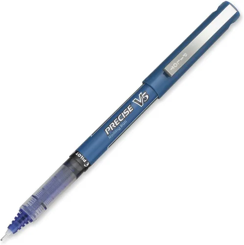 Vista 2 de Pilot Precise V5 Bolígrafos de bola rodante, punta extrafina, azul, paquete de 10 (35335)