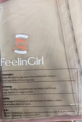 Vista 11 de FeelinGirl Entrenador de cintura para mujer, faja reductora de cintura para sauna, faja para abdomen, talla grande, vendaje Snatch Me Up