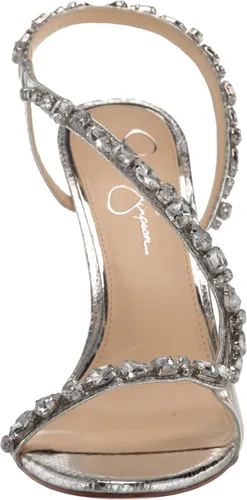 Vista 2 de Jessica Simpson Jaycin - Sandalias de tacón adornadas para mujer