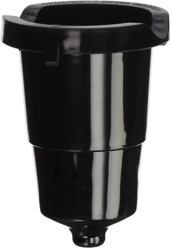 Vista 2 de PureWater Filters Soporte negro de una sola porción con aguja de punción pieza de repuesto para cafeteras Keurig K-Cup, solo no comercial, 1 unidad
