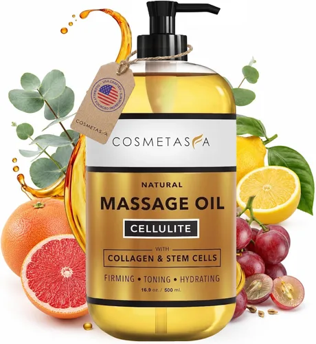 Vista 10 de Cosmetasa - Crema caliente para celulitis, 87% orgánica, gel de masaje natural para sudar estómago, abdomen, vientre, dolor de articulaciones