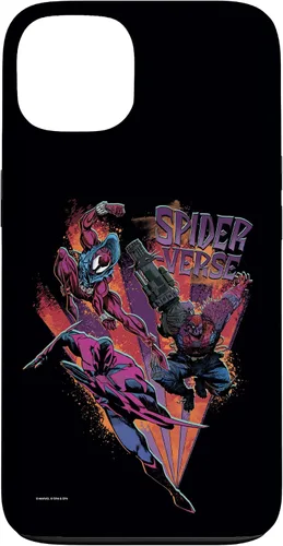 Vista 7 de iPhone 16 Marvel Spider-Man: Across the Spider-Verse 2099 Strike Team Case