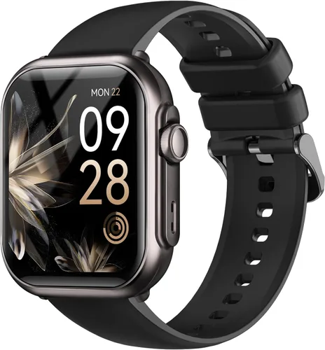 Vista 5 de Relojes inteligentes para fitness, mujeres y hombres: reloj inteligente para iPhone y Android con llamadas Bluetooth con 30 días de sueño