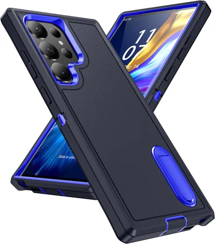 Vista 24 de IDweel Funda para Galaxy S23 para hombre, resistente protección a prueba de golpes, antiarañazos, ajuste delgado, ligera, duradera, funda rígida