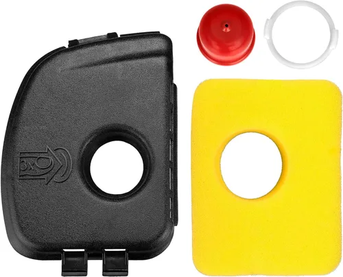 Vista 8 de Cubierta para limpiador de aire 595660 Filtro de aire 799579 Compatible con 590581 08P502 08P602 09P602 09P702 Series de motores MTD Troy Bilt AYP