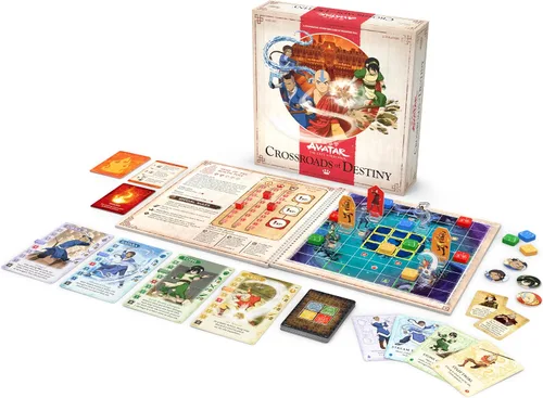 Vista 7 de Funko Avatar: The Last Airbender Crossroads of Destiny Juego de mesa para 2-4 jugadores de 10 años en adelante