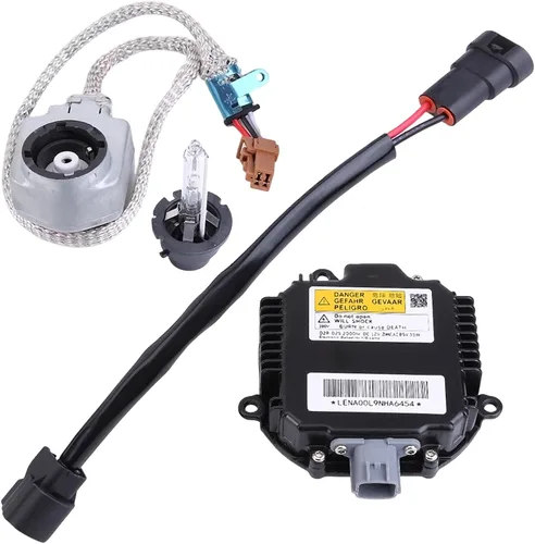 Vista 2 de 28474-89904 Módulo de unidad de control de balasto de xenón HID con encendedor y bombilla D2S, compatible con balasto Nissan 350Z Coupe 2003-2009 1