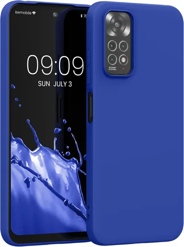 Vista 107 de kwmobile Funda compatible con Xiaomi Redmi Note 9S / 9 Pro / 9 Pro Max - Funda protectora de silicona TPU suave y delgada - Negro mate