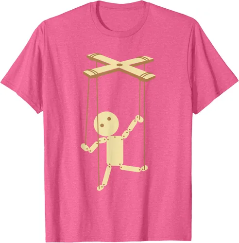 Vista 38 de Puppeteering - Camiseta de marionetas Ventrílocuo de tiriteros, Negro, S