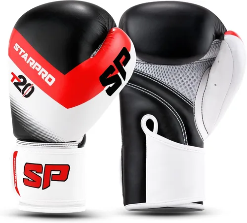 Vista 8 de Starpro Guantes de boxeo con soporte y protección inigualables para la muñeca, entrenamiento, muay thai, hombres y mujeres, varios colores y tamaños