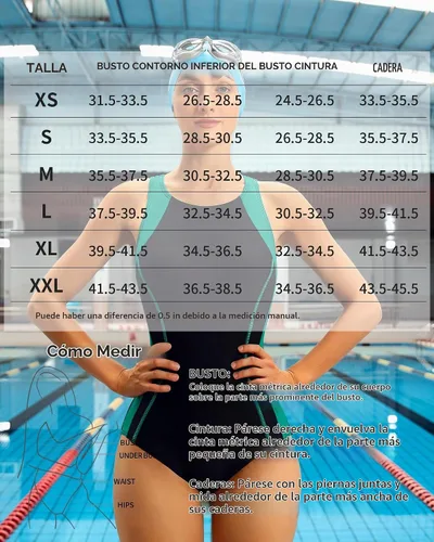 Vista 6 de CharmLeaks Women Athletic One Piece Swimsuit Racerback Sport Bathing Suit 1#a Negro/Blanco