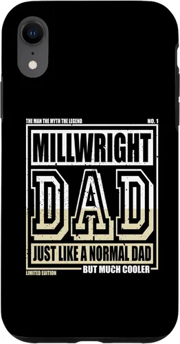 Vista 8 de Funda para iPhone 13 Like A Normal Dad Father Millwright