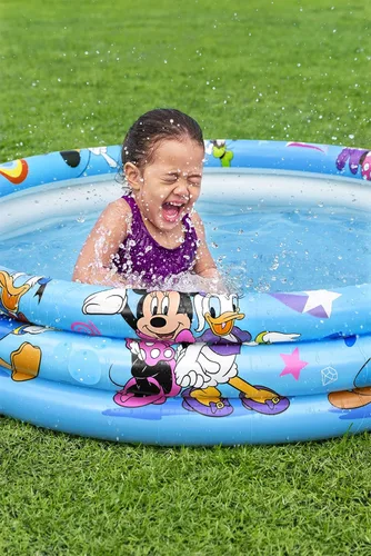 Vista 13 de BESTWAY Disney Junior Mickey & Friends - Piscina inflable (48.0 x 48.0 in), multicolor