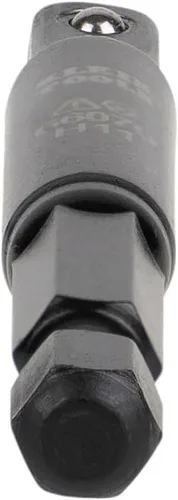 Vista 9 de Klein Tools 66079 - Adaptador de enchufe de impacto abatible, adaptador hexagonal pequeño de 1/4 a 1/4 pulgadas, uso con Klein Tools 66070