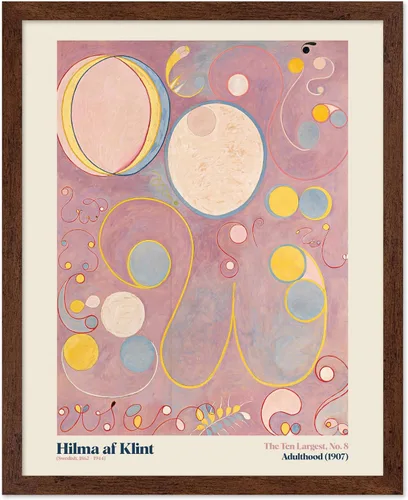 Vista 12 de Poster Master Póster de ilustración vintage, impresión retro moderna, los diez más grandes n.º 1, infancia, flor, abstracto, regalo para artista