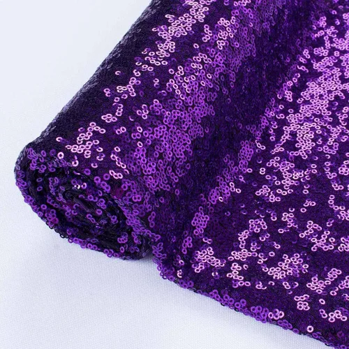 Vista 15 de Partisout Tela de lentejuelas por el patio - Tela de 3mm brillante para manualidades DIY, disfraces y decoración de fiesta Material de brillo, 3