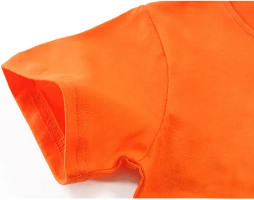 Vista 6 de CM-Kid Camisa de Halloween para niños pequeños, niñas, calabaza, fantasma, dinosaurio, camiseta de manga corta para niños, camisetas de algodón de 2