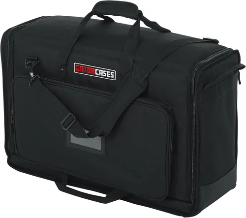 Vista 8 de Bolsa de transporte doble acolchada de nailon Gator Cases para transportar (2) pantallas LCD, monitores y televisores de entre 19" - 24