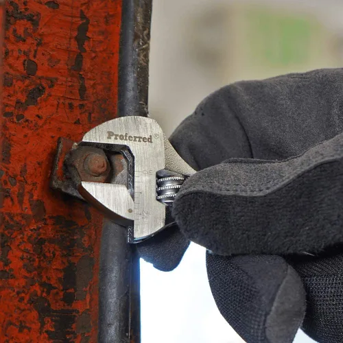 Vista 4 de T05011 Llave ajustable estándar, acabado cromado, 4 pulgadas