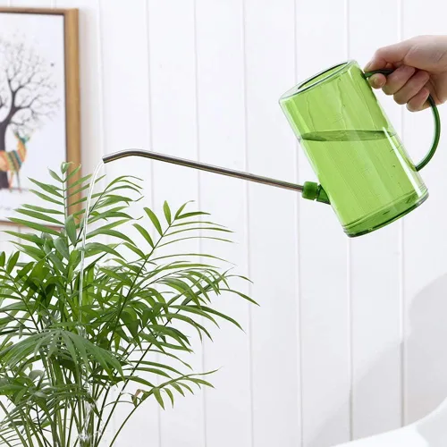 Vista 2 de Ochine Regadera para plantas de interior, flores de jardín, regadera de interior para riego al aire libre, regadera de agua de boquilla larga
