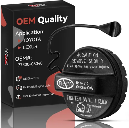 Vista 11 de Tapa de Gas Reemplazo Tedrs para Honda: 17670 - T3W - A01 Civic Accord Odyssey Fit HRV HR-V CRV CR-V Pilot Crosstour Insight 2006-2020 OEM Fit