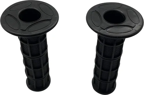 Vista 3 de 0.866 in 7/8" universal motocicleta antideslizante goma negro manillar puños para ATV UTV Dirt Pit Bike para Yamaha para Honda para Suzuki y Kawasaki