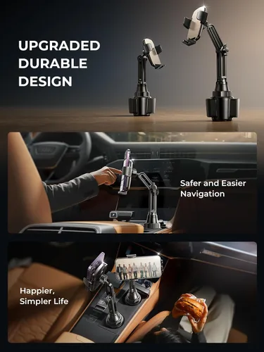 Vista 3 de LISEN Soporte para teléfono de coche (soporte para tazas)