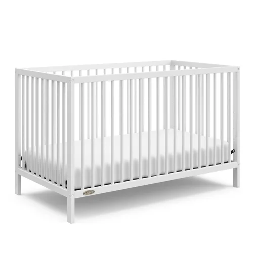Vista 25 de Graco Teddi - Cuna convertible 5 en 1 con cajón, color negro