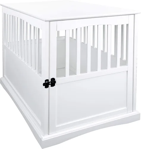 Vista 14 de Casual Home - Jaula grande de madera para mascotas New Espresso