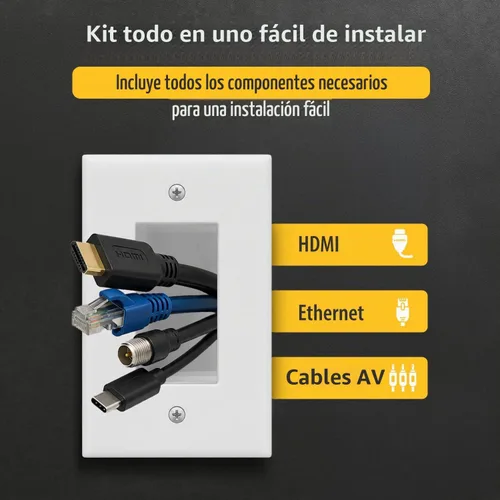Vista 8 de DataComm Electronics Kit de alimentación empotrado, administración