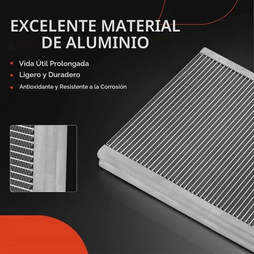 Vista 3 de A-Premium Núcleo del evaporador de CA compatible con Kia