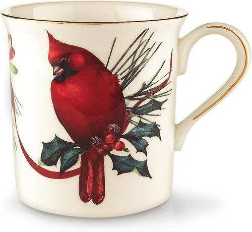 Vista 32 de Lenox 6122055 Winter Greetings - Juego de vajilla de 12 piezas, rojo y verde, Navidad, alojamiento de vacaciones, servicio para 4 personas