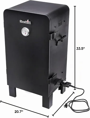 Vista 11 de Charbroil Ahumador eléctrico analógico, negro - 18202077