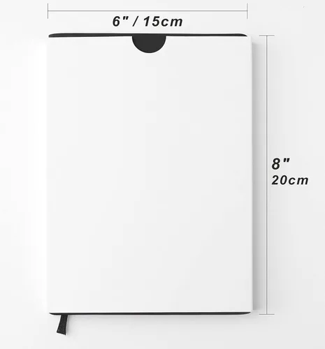 Vista 3 de Cuaderno negro para el trabajo, cuadernos de 8 x 6 pulgadas para tomar notas y escribir, diario de negocios de tapa blanda y bloc de oficina sin