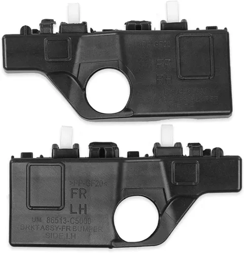 Vista 14 de PIT66 Juego de Soportes de Parachoques Delantero Izquierdo y Derecho 2 Piezas Compatible con Toyota Corolla CE LE S 2003-2008, Compatible