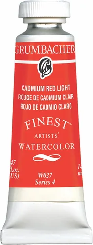 Vista 14 de Grumbacher Pintura de acuarela Finest, 0.5 fl oz/0.47 oz, carmesí lizarina