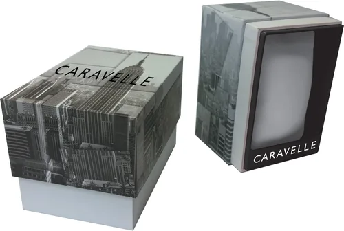 Vista 5 de Caravelle 43B166 - Reloj de cuarzo retro para hombre acero inoxidable con correa de nailon múltiple tono plateado modelo 43B166