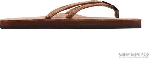 Vista 4 de Rainbow Sandals Ladies The Sand Piper Luxury Leather - Arco de una sola capa con correa doble estrecha de 13 pulgadas