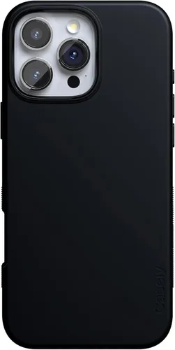 Vista 106 de Casely - Funda protectora para iPhone 16 Pro, diseño All Smiles, sticker de cara sonriente, colección Bold, compatible con MagSafe