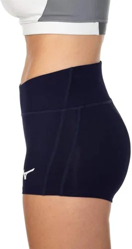 Vista 5 de Mizuno Pantalones cortos de voleibol con entrepierna de 2.5 pulgadas para mujer