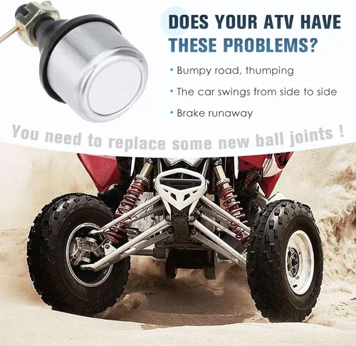 Vista 6 de Youxmoto Rótulas inferiores para Polaris Ranger 400 500 570 700 800 Scrambler Sportsman 325 335 450 (EFI Touring); para Big Boss 250