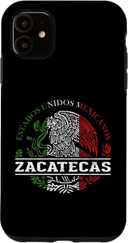 Vista 5 de Funda para iPhone 15 Zacatecas Bandera Mexicana Bandera Mexicana