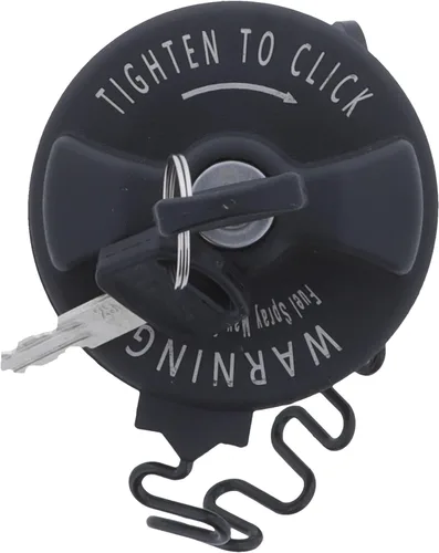 Vista 4 de MotoRad Tapa de combustible con bloqueo regular, negro