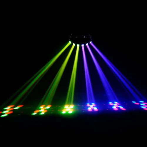 Vista 7 de Chauvet DJ Derby X DMX-512 LED RGB multicolor efecto de luz estroboscópica DJ (2 unidades)