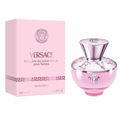 Vista 2 de Versace Dylan Blush Pink para mujer 3.4 oz Eau de Parfum Spray