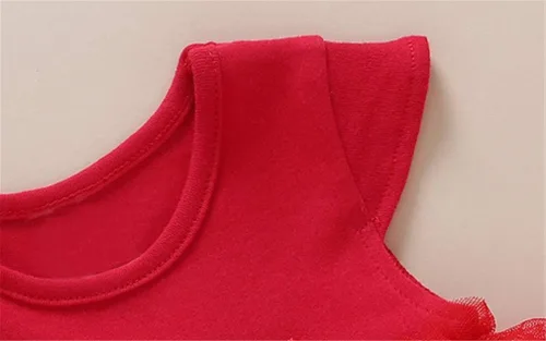 Vista 4 de Niyage Conjunto de ropa de bebé para niñas conjunto de mameluco de tutú para bebé trajes de fiesta